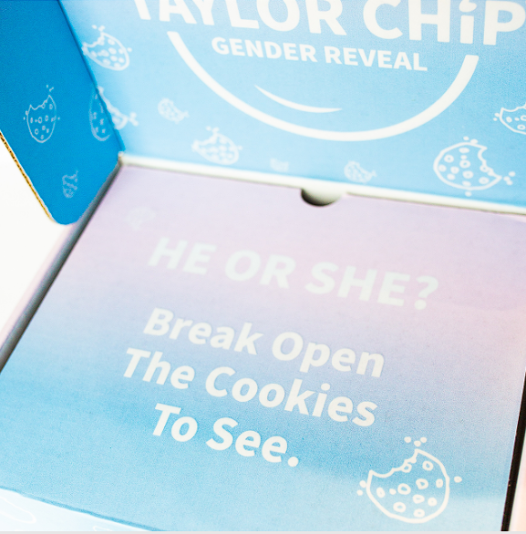 Gender Reveal Cookies