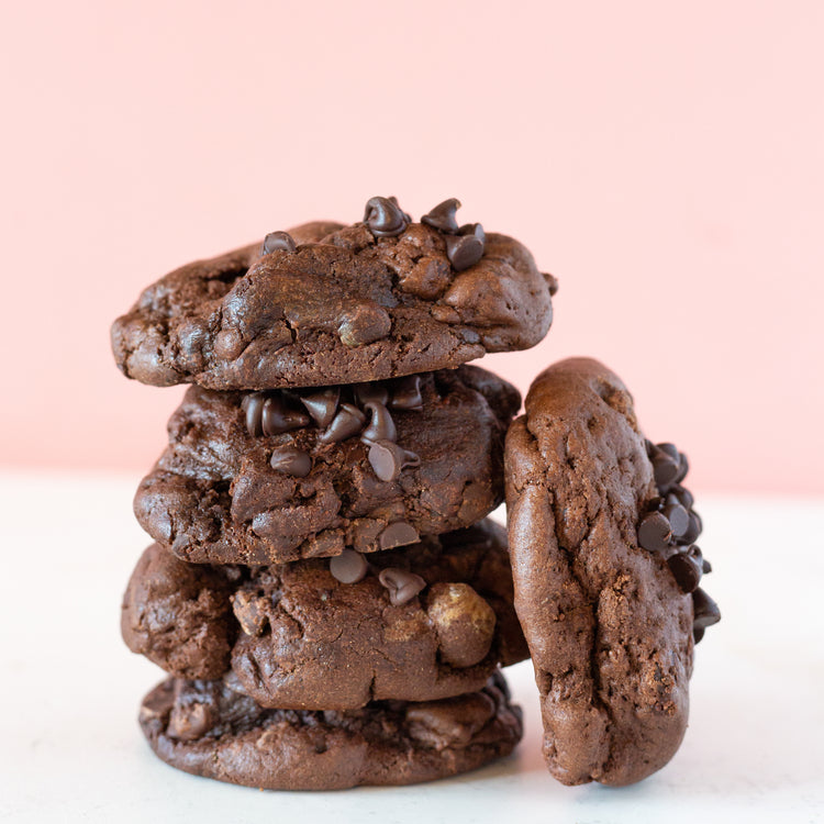 Gluten-Friendly Double Chocolate Brownie Cookie