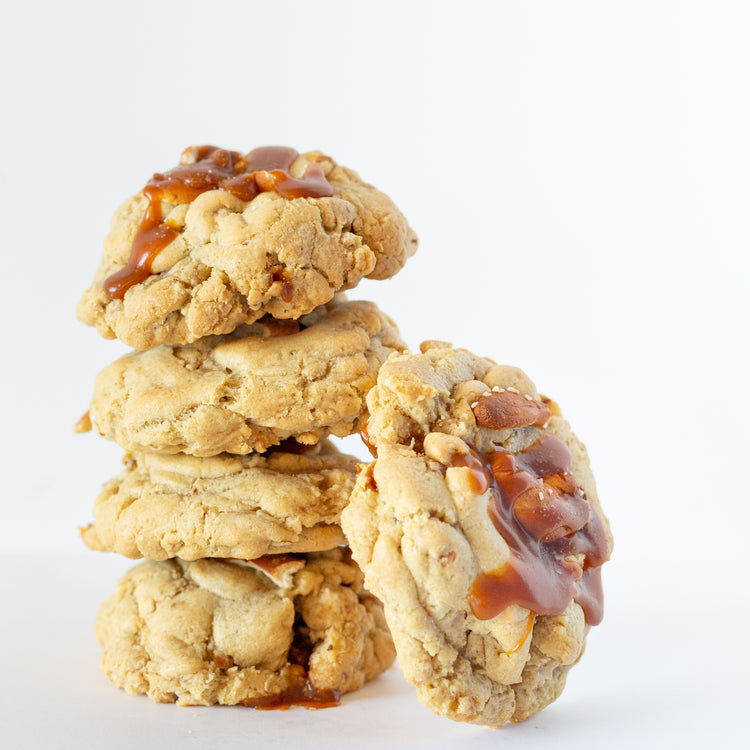 Salted Caramel Pretzel Cookie
