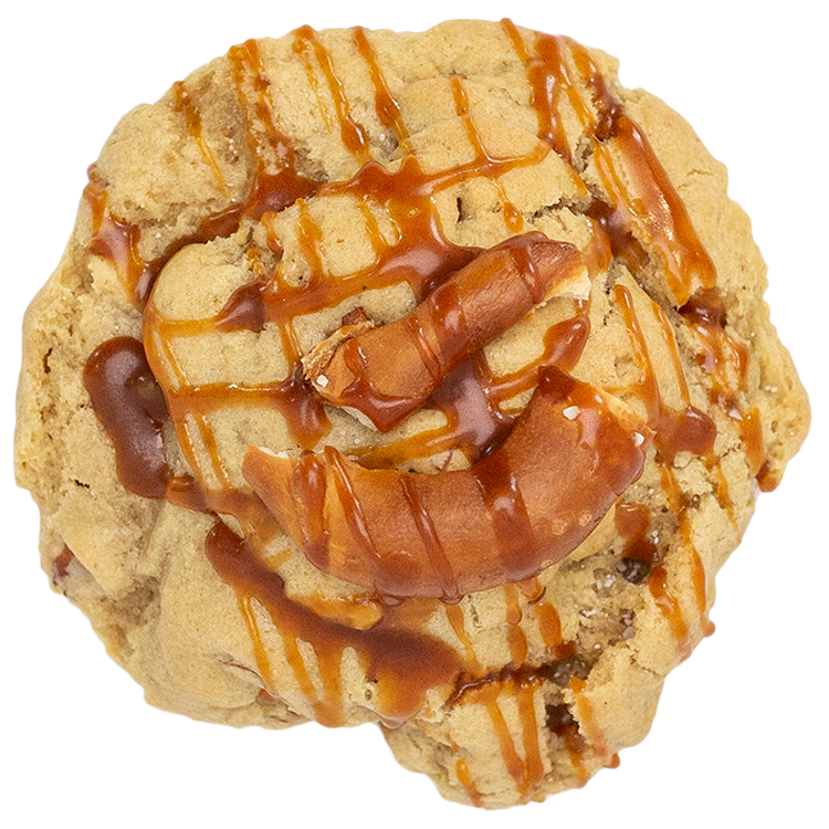 Salted Caramel Pretzel Cookie