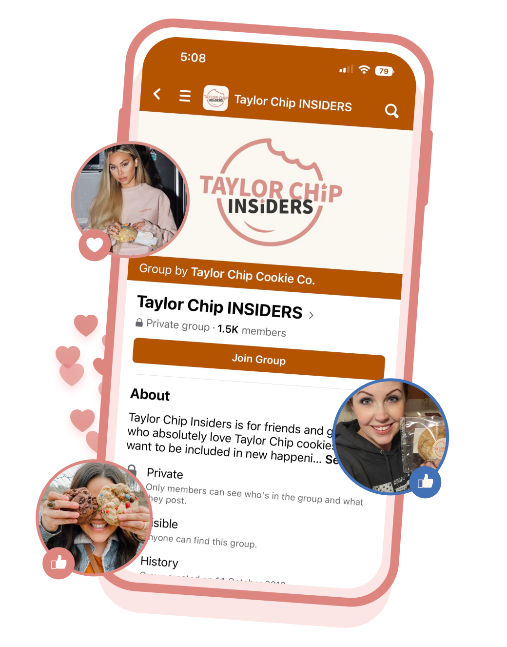 Taylor Chip Chip Box Taylor Chip | Delightfully Perfect Cookies